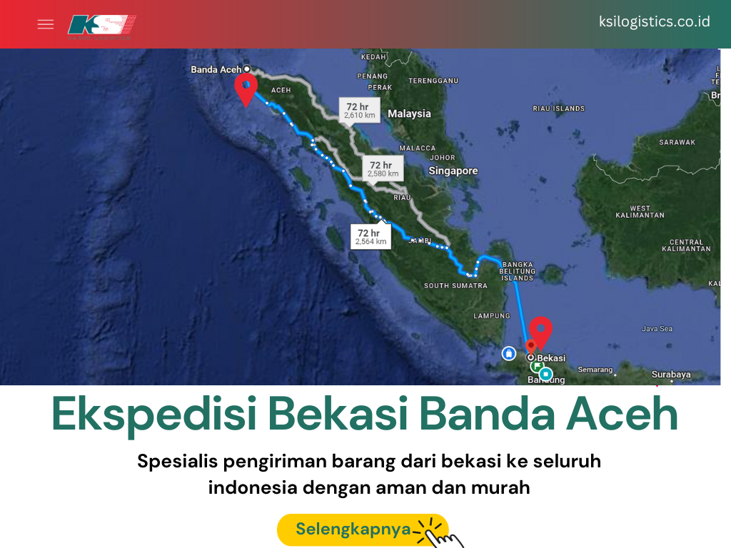 Ekspedisi Bekasi Banda Aceh
