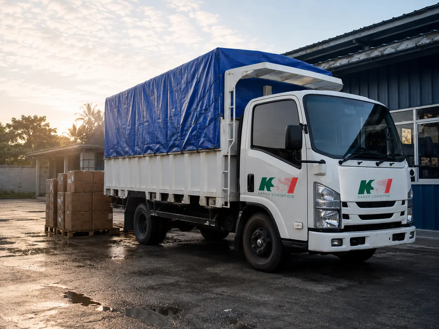 Peta Jangkauan Logistik Indonesia KSI